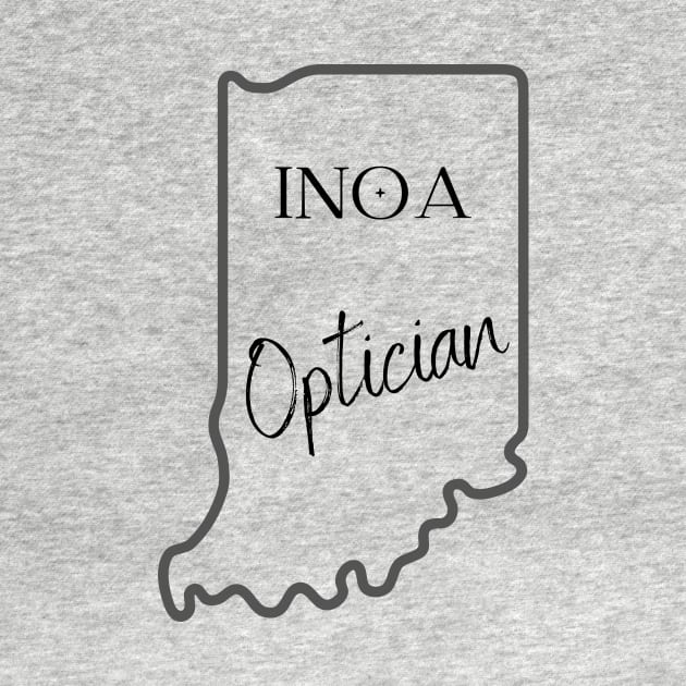 INOA Optician - Dark Logo by Indiana Opticians Association